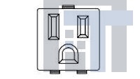 208697-2 Электропитание платы CONV OUTLET ASSEMBLY BLACK