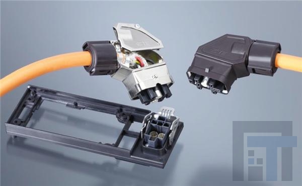 2120340-1 Сверхмощные разъемы питания KIT:HOOD,COVER,CLAMP METAL