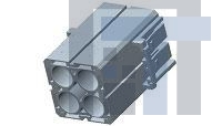 2134061-1 Сверхмощные разъемы питания 4P PIN HSG REVERSE ASSY 16.0MM