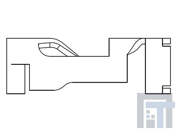 2834010-3 Электропитание платы SMT SlimContact 24 - 22 AWG