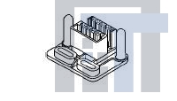 343347-1 Сверхмощные разъемы питания DRAWER CON PLUG HSG10 WA