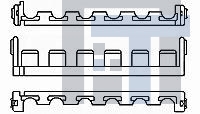 353891-1 Электропитание платы POWER D/LK D.L.P 6P