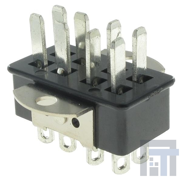 38330-0108 Штепсельные гнезда и вилки "Jones" PLUG ANGLE BRACKET 8