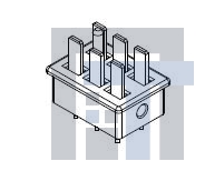 38540-1906 Штепсельные гнезда и вилки "Jones" PLUG LAB 5406 ASY