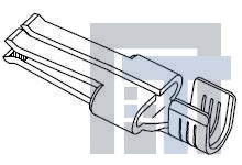 44262-4332 Сверхмощные разъемы питания Term Recp Gold 10-12 Recp Gold 10-12 AWG