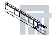 46114-1012 Сверхмощные разъемы питания LPH VERT. ASSY W GUI W GUIDES 10PX12S CKT