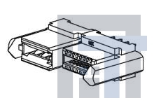 46114-2240 Сверхмощные разъемы питания LPH VERT. ASSY W GUI W GUIDES 2PX24S CKT