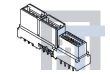 46114-4321 Сверхмощные разъемы питания LPH VERT. ASSY NO GU NO GUIDES 4PX32S CKT