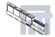 46114-8120 Сверхмощные разъемы питания LPH VERT. ASSY W GUI W GUIDES 8PX12S CKT