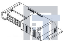 46436-3001 Сверхмощные разъемы питания TEN60 RA RECPT ASSY