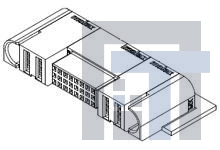 46436-3003 Сверхмощные разъемы питания TEN60 RA RECPT ASSY