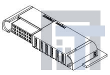 46436-3005 Сверхмощные разъемы питания TEN60 RA RECPT ASSY