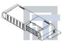 46436-3006 Сверхмощные разъемы питания TEN60 RA RECPT. ASSY