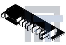 46437-1084 Электропитание платы Ten60 RA PLUG 24S-4DC-3AC