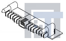 46437-1182 Сверхмощные разъемы питания TEN60 RA PLUG ASSY 6P-25S-8P