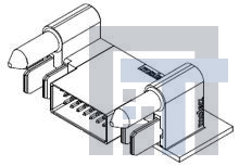 46437-3004 Электропитание платы TEN60 RA PLUG