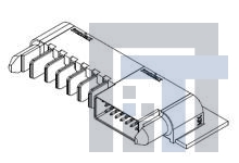 46437-3005 Сверхмощные разъемы питания TEN60 RA PLUG ASSY