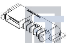 46437-3006 Сверхмощные разъемы питания TEN60 RA PLUG ASSY