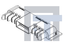 46437-3007 Сверхмощные разъемы питания TEN60 RA PLUG ASSY