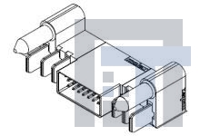 46437-3008 Сверхмощные разъемы питания TEN60 RA PLUG ASSY