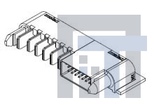 46437-3009 Сверхмощные разъемы питания TEN60 RA PLUG ASSY