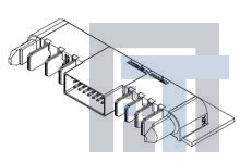 46437-3011 Сверхмощные разъемы питания TEN60 RA PLUG ASSY