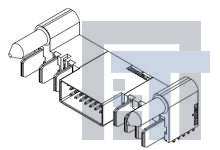 46437-3013 Сверхмощные разъемы питания TEN60 RA PLUG ASSY