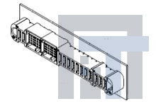 46562-1103 Электропитание платы TEN60 VERT RECPT ASY 2P-24S-24S-10P