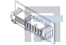 46562-3005 Электропитание платы TEN60 PRESS-FIT VERTICAL RECPT ASSY