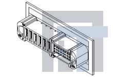 46562-3006 Электропитание платы TEN60 PRESS-FIT VERTICAL RECPT ASSY