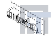 46562-3010 Электропитание платы TEN60 PRESS-FIT VERTICAL RECPT ASSY