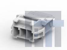 5-2232353-3 Сверхмощные разъемы питания PTL MFBL 1X3 CAP HOUSING PANEL MOUNT