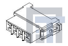 51195-0800 Сверхмощные разъемы питания POWER CONN SOCKET HS OWER CONN SOCKET HSG