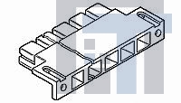 54489-4 Электропитание платы HSG WITH FLANGES 4P