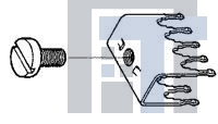 55323-9 Сверхмощные разъемы питания 6P POWER TAP .125