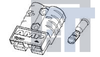 647891-4 Сверхмощные разъемы питания 50 SRS CONN ASSY, GRAY, 8 AWG