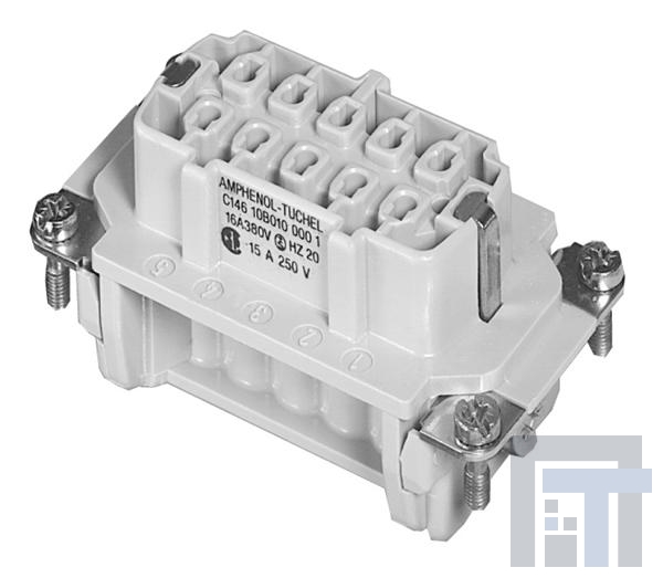 C146-10B010-000-1 Сверхмощные разъемы питания Socket Insert 10 Way Heavy Mate
