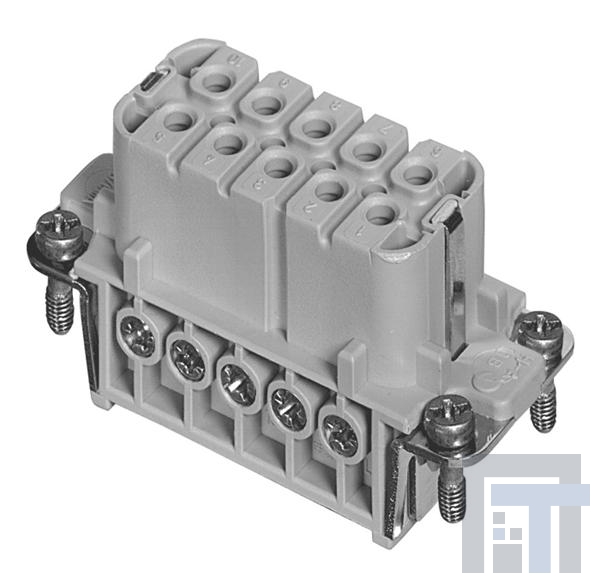 C146-10B010-002-4 Сверхмощные разъемы питания Socket Insert 10 Way Heavy Mate