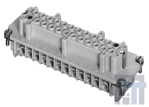 C146-10B010-102-3 Сверхмощные разъемы питания Socket Insert 10 Way Heavy Mate