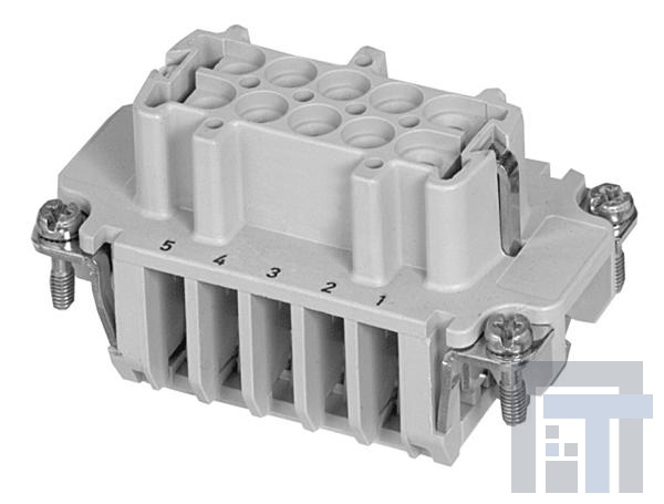 C146-10B010-500-1 Сверхмощные разъемы питания Socket Insert 10 Way Heavy Mate