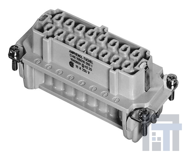 C146-10B016-000-1 Сверхмощные разъемы питания Socket Insert 16 Way Heavy Mate