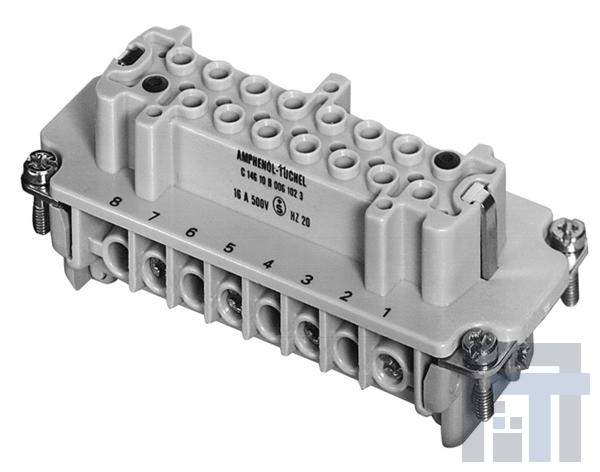C146-10B016-002-1 Сверхмощные разъемы питания Socket Insert 16 Way Heavy Mate