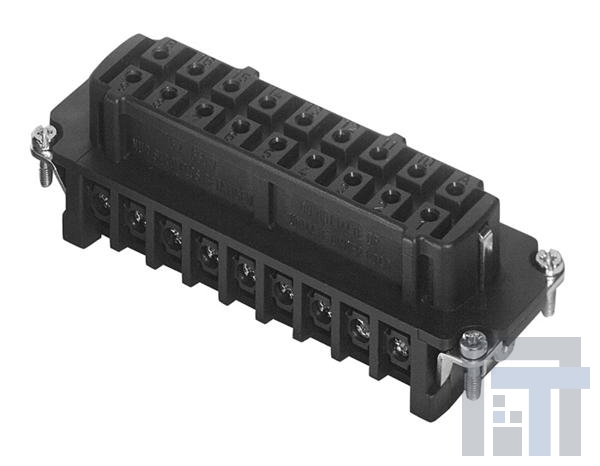 C146-10B016-002-3 Сверхмощные разъемы питания Socket Insert 16 Way Heavy Mate
