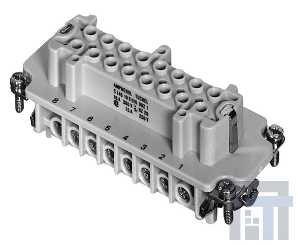 C146-10B016-810-1 Сверхмощные разъемы питания Socket Insert 16 Way Heavy Mate
