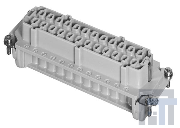 C146-10B024-000-1 Сверхмощные разъемы питания Socket Insert 24 Way Heavy Mate