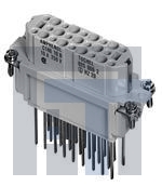 C146-10B025-009-2 Сверхмощные разъемы питания Socket Insert 25 Way Heavy Mate