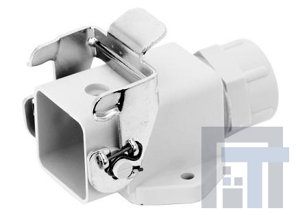 C146-10F003-500-4 Сверхмощные разъемы питания Flange Housing Heavy Mate