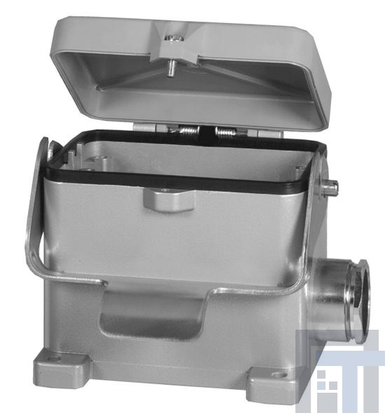 C146-10F048-806-1 Сверхмощные разъемы питания Flange Housing Heavy Mate