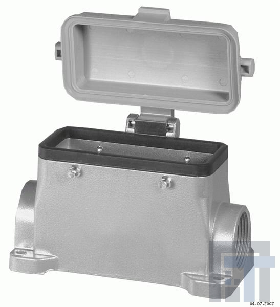 C146-10F064-804-2 Сверхмощные разъемы питания Housing 2 Lock Lever w/Pins Heavy Mate