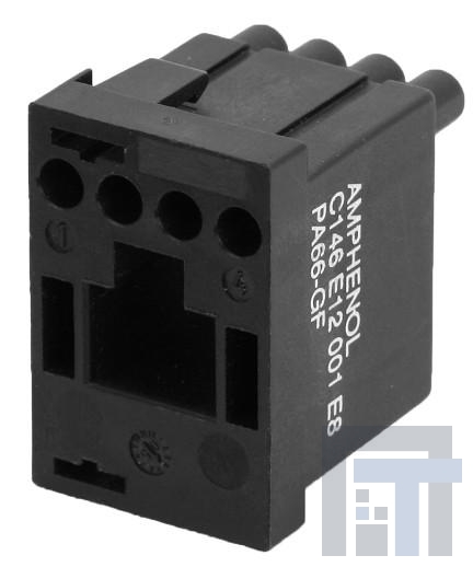 C146-E12-001-E8 Сверхмощные разъемы питания Pin Module 12 Pole Heavy Mate